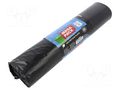 Trash bags; LDPE; black; 120l; 20pcs; Mega Pack SOLID TOOLS SOLID-5920