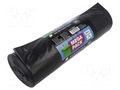 Trash bags; LDPE; black; 300l; 10pcs; Mega Pack SOLID TOOLS SOLID-5923