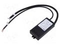 Power supply: switching; LED; 5÷49VDC; 250mA; IP20; 121x26x53mm TCI 152014-250