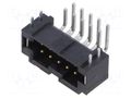Connector: PCB to PCB; socket; male; PIN: 10; T2M; angled; 2.6A; THT SAMTEC T2M-105-01-L-D-RA