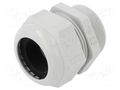 Cable gland; without nut; M50; 1.5; IP68; polyamide; light grey TE Connectivity 1SNG601136R0000