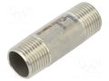 Nipple; threaded,straight; max.10bar; 60mm PNEUMAT 2001-1/2-ES