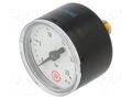 Manometer; 0÷25bar; G 1/8",rear connection; 40mm; Temp: -20÷60°C PNEUMAT 110.48