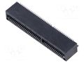 Connector: card edge; PIN: 80; SMT; on PCBs; 1mm SAMTEC MEC1-140-02-L-D-A