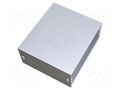 Enclosure: with panel; X: 300mm; Y: 261mm; Z: 134mm; aluminium KRADEX ZR261.300.134-RAW