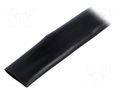 Heat shrink sleeve; glueless; 2: 1; 19mm; black; polyolefine; reel RADPOL RCH1-19/9.5X100-C