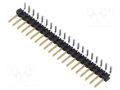 Connector: pin strips; pin header; male; PIN: 20; angled 90°; THT SAMTEC TSW-120-08-L-S-RA