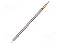 Tip; elongated,bent conical; 0.1x4.5mm; 413°C; bent 30° METCAL MFTC-7CNBR4501