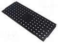 Electronic components tray; ESD; 320x135mm; black; 150°C; LQFP ANTISTAT ATS-030-0056