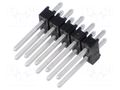 Connector: pin strips; pin header; male; PIN: 10; THT; straight SAMTEC TSW-105-14-T-D