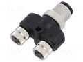 M12 adapter FY-M12A-04M-M8A-03F-T-0100 DEGSON ELECTRONICS FYM12A04MM8A03FT