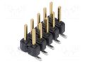 Connector: pin strips; pin header; male; PIN: 10; vertical; SMT SAMTEC TSM10501SDVPTR