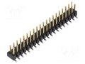 Connector: pin strips; pin header; male; PIN: 40; vertical; SMT SAMTEC TSM-120-01-F-DV