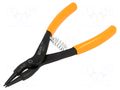 Pliers; for circlip; external; 10÷25mm; Pliers len: 140mm BETA BE1036/140X1.3