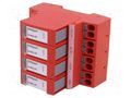 Surge arrester; Type 2+3; 20kA; for DIN rail mounting; -40÷80°C DEHN DEHN-942402