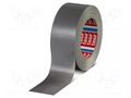 Tape: duct; W: 50mm; L: 50m; Thk: 0.175mm; grey; synthetic caoutchouc TESA TESA-4615-PCR-50-5