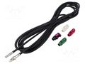 Cable; Fakra socket,FME socket; black; straight; 5m MTA 15-7581116