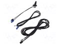 Antenna; automotive,external; GPS,GSM,UMTS; Fakra; plug; top ACV 15-7727001