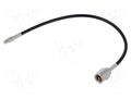 Cable; FME male,MCX male; black; straight; 0.2m ACV 15-7127220