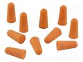 Noise stoppers; Attenuation level: 30dB; 10pcs. WOLFCRAFT WF4964000