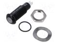 Indicator: LED; flat; blue; 8÷48VDC; 8÷48VAC; Ø9.6mm; IP67 MARL 690-930-66