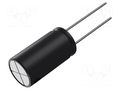 Capacitor: electrolytic; low ESR; THT; 1800uF; 10VDC; Ø10x20mm PANASONIC EEUFR1A182B