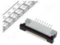 Connector: FFC/FPC; SMT; 50V; 0.4A; PIN: 8; Mat: thermoplastic; ZIF GCT FFC3B11-08-T