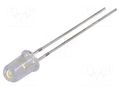 LED; white warm; 5mm; 60000÷70000mcd; 15°; Front: convex; 2.7÷3VDC OPTOSUPPLY OSM57L5111A-78