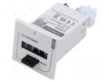 Counter: electromechanical; mechanical indicator; pulses; 99999 CROUZET CROUZET-99775418