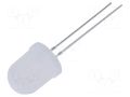 LED; yellow/blue; 10mm; 30°; Front: convex; 2.1÷2.6/2.9÷3.4VDC OPTOSUPPLY OSYBP2A132A