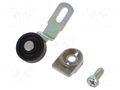 Driving head; lever R 43mm, plastic roller Ø20mm PIZZATO ELETTRICA VNA00KH