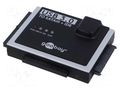 USB 2.0 to IDE & SATA adapter; hot swapping,hot-plug,PnP Goobay GOOBAY-72013