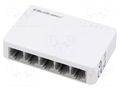 Switch Ethernet; Fast Ethernet; white; 150m QOLTEC QOLTEC-52247