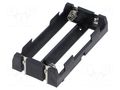 Holder; 18650; Batt.no: 2; PCB,THM; for PCB KEYSTONE KEYS1135