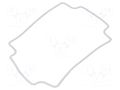 Gasket; Gasket material: silicone GAINTA P212SEAL