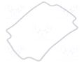 Gasket; Gasket material: silicone GAINTA P212SEAL