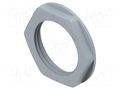 Nut; NPT1"; polyamide; 31mm; grey; Thread: inch,NPT; Entrelec TE Connectivity 1SNG607038R0000