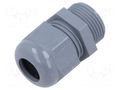 Cable gland; without nut; PG13,5; IP68; polyamide; grey; Entrelec TE Connectivity 1SNG601200R0000