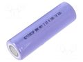 Re-battery: Li-Ion; 21700; 3.6V; 4000mAh; Ø21.3x70.3mm; 40A BAK BATTERY N21700CGP-4AH