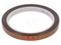 Tape: electrical insulating; W: 9mm; L: 33m; Thk: 0.076mm; silicone 3M 3M-92-9-33