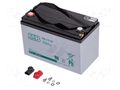 Re-battery: acid-lead; 12V; 110Ah; AGM; 328x172x220mm; 30kg SSB ACCU-SBL110-12I/S
