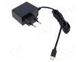 Power supply: switching; mains,plug-in; 5VDC; 2A; 10W; Out: USB C ESPE E12-1005-UC1