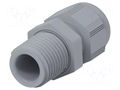 Cable gland; without nut,with long thread; M16; 1.5; IP68; grey TE Connectivity 1SNG601041R0000