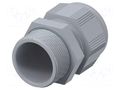 Cable gland; without nut,with long thread; M32; 1.5; IP68; grey TE Connectivity 1SNG601104R0000