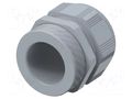 Cable gland; without nut; M63; 1.5; IP68; polyamide; grey; Entrelec TE Connectivity 1SNG601143R0000