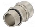 Cable gland; without nut; NPT3/4"; IP68; brass; Entrelec TE Connectivity 1SNG602076R0000