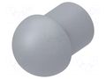 Stopper; polyamide; grey; Entrelec; Ø: 12mm; Size: 16; L: 13mm TE Connectivity 1SNG610029R0000
