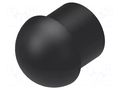 Stopper; polyamide; black; Entrelec; Ø: 17.8mm; Size: 22; L: 14mm TE Connectivity 1SNG610051R0000