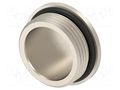 Stopper; M25; 1.5; IP68; brass; Plating: nickel; Entrelec; 8mm TE Connectivity 1SNG621004R0000