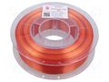 Filament: PLA Rainbow; 1.75mm; silk fire; 185÷225°C; 350g ROSA 3D ROSA-3850